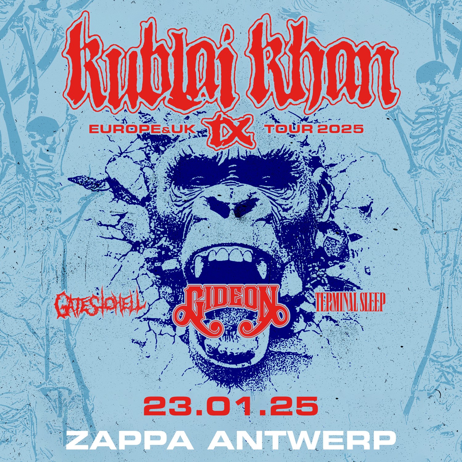 Kublai Khan TX/Gideon/Gates To Hell/Terminal Sleep